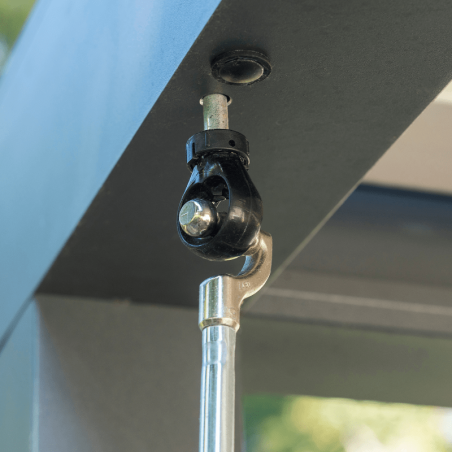 Manivelle Pergola Bioclimatique manuelle avec store ESSENTIEL