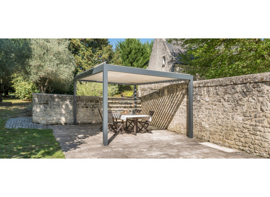 Pergola bioclimatique en kit